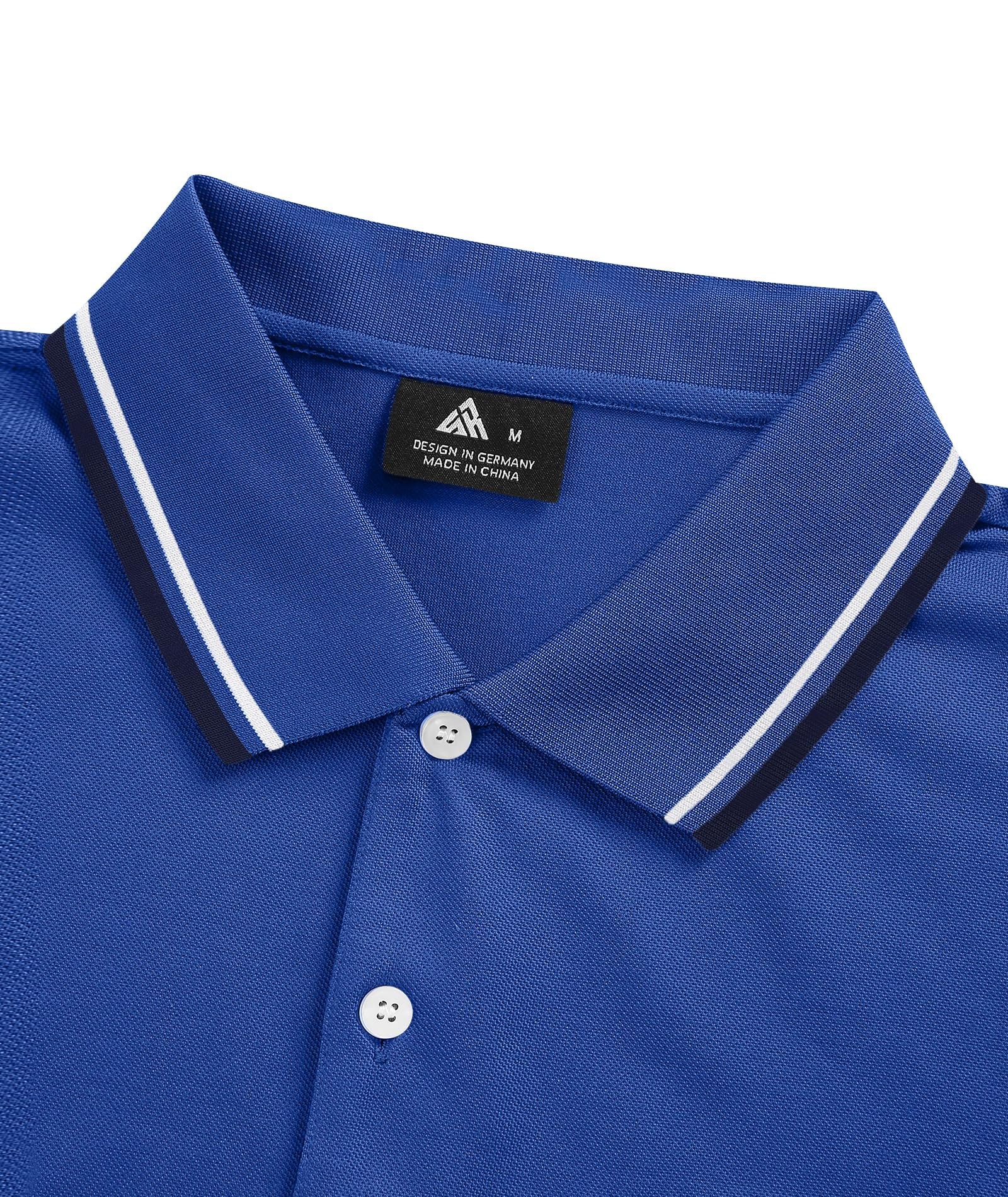 zitysport Polo Uomo Camicia a Maniche Corte Camicia da Golf Traspirante Uomo Camicie estive Sport Basic Slim Fit Tshirt con Tasca sul Petto Polo Shirt