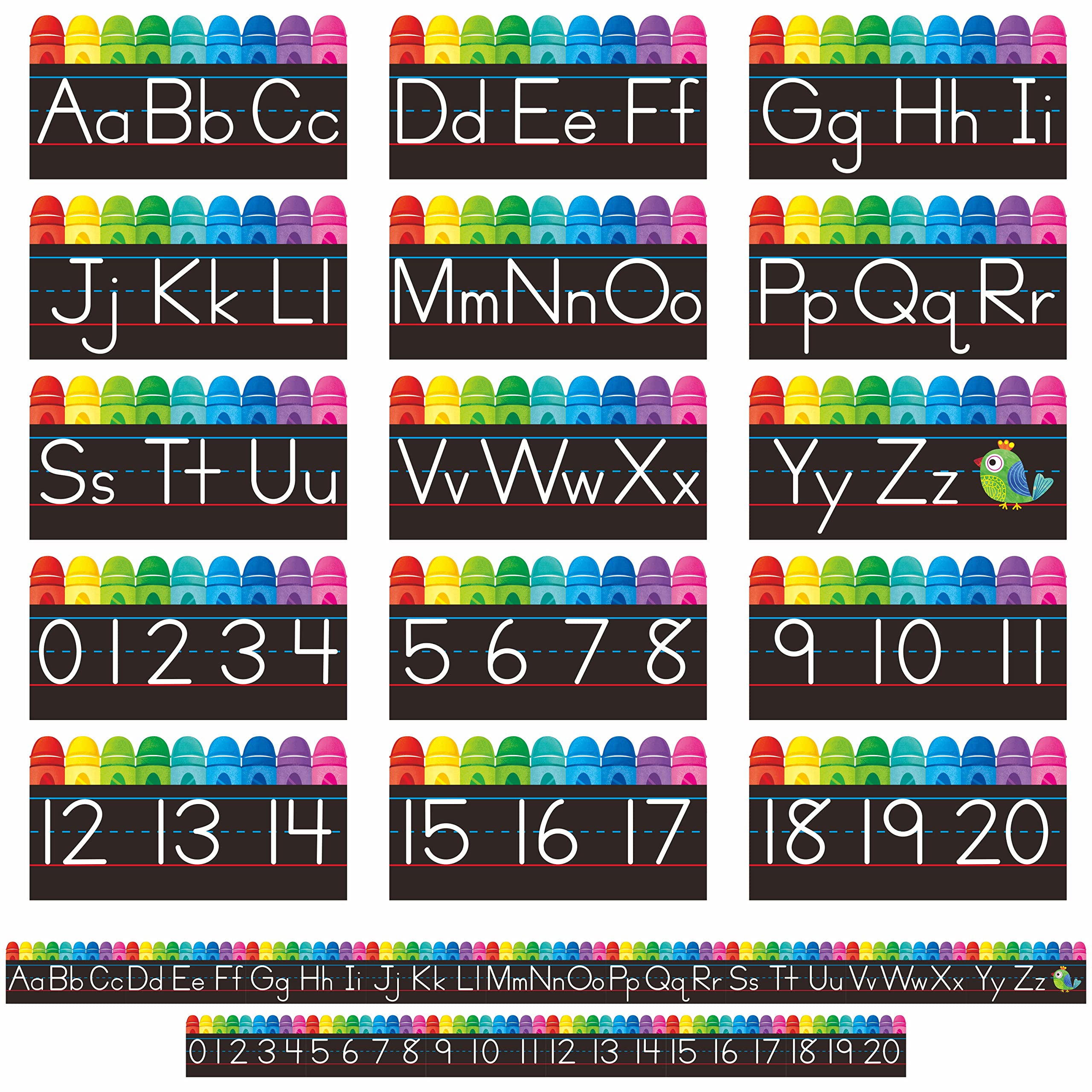 Number Line with Animals