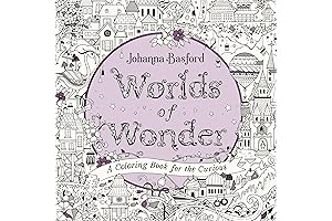 Worlds of Wonder: An Adult Coloring Book by Johanna Basford