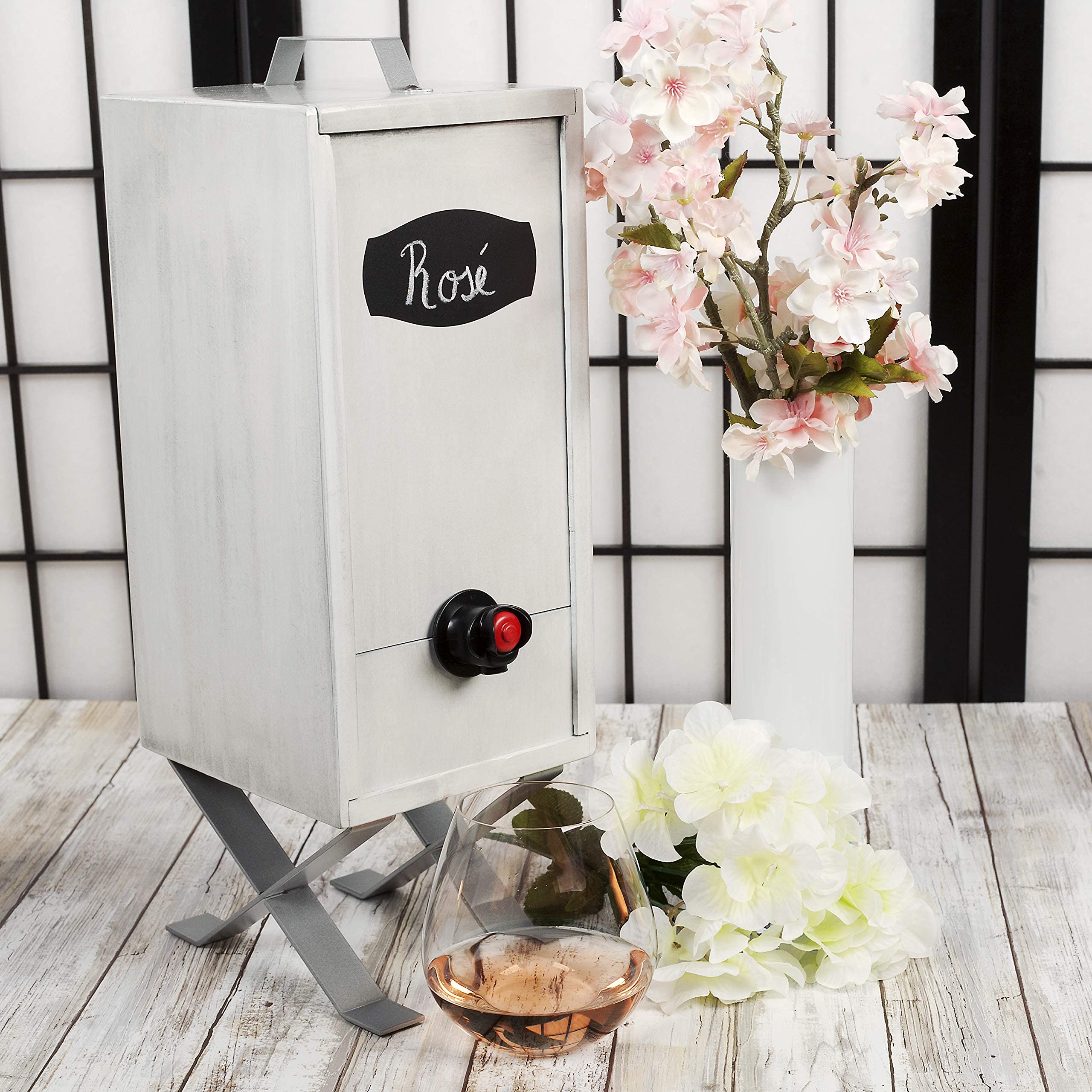 DOITOOL 2 Weingläser Mit Stiel – Transparent, 26,5cm Hoch, Für Whisky, Wein, Cocktails