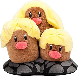 ポケモンセンターオリジナル ぬいぐるみ アローラダグトリオ 20×20×18(H×W×D:㎝)