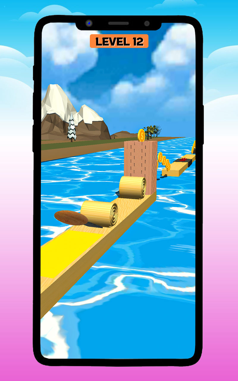 Wood Spiral Roll Wood Carving Spiral Rolling Rush 3D Wood Turning