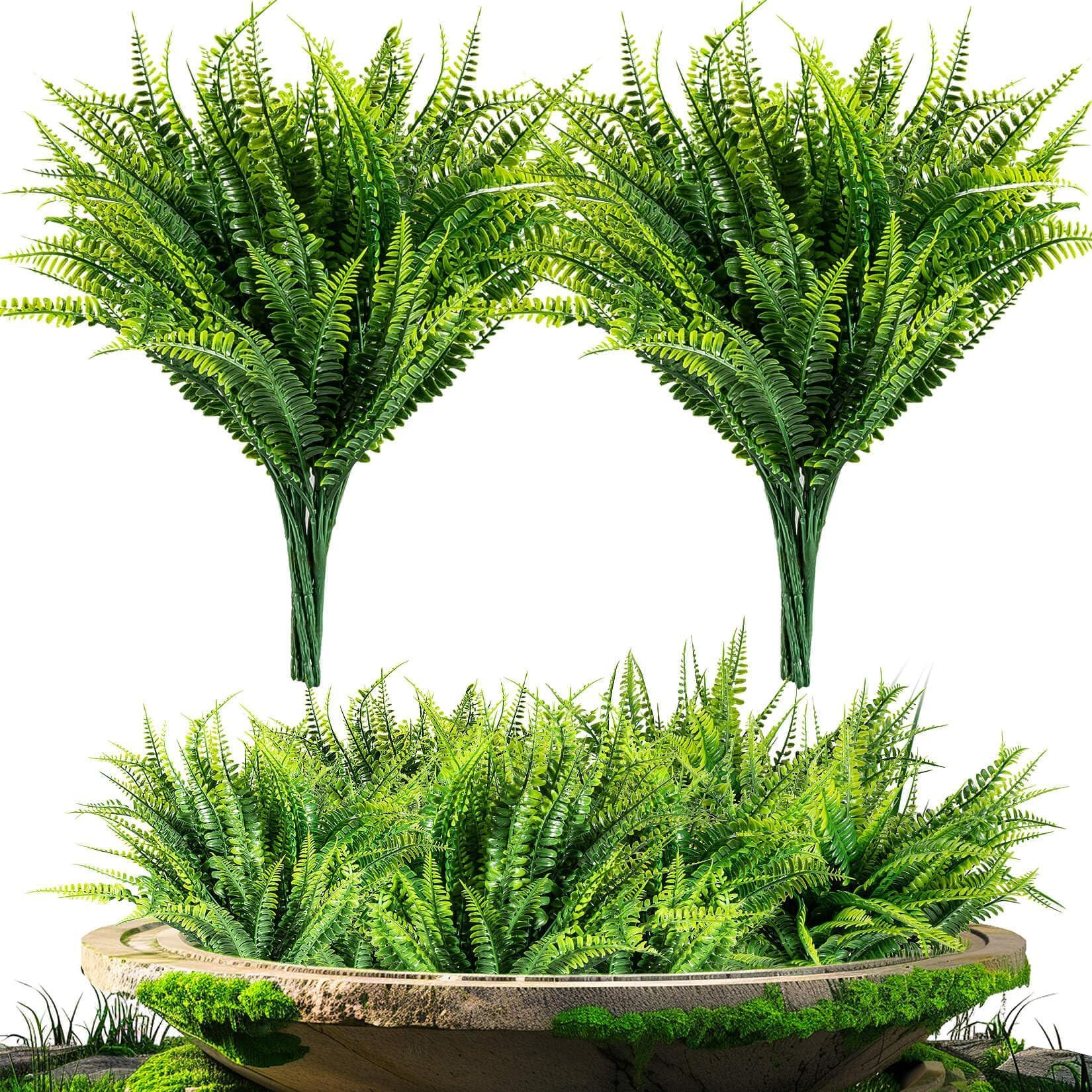 MAQIHAN 10 Pcs Fake Fern