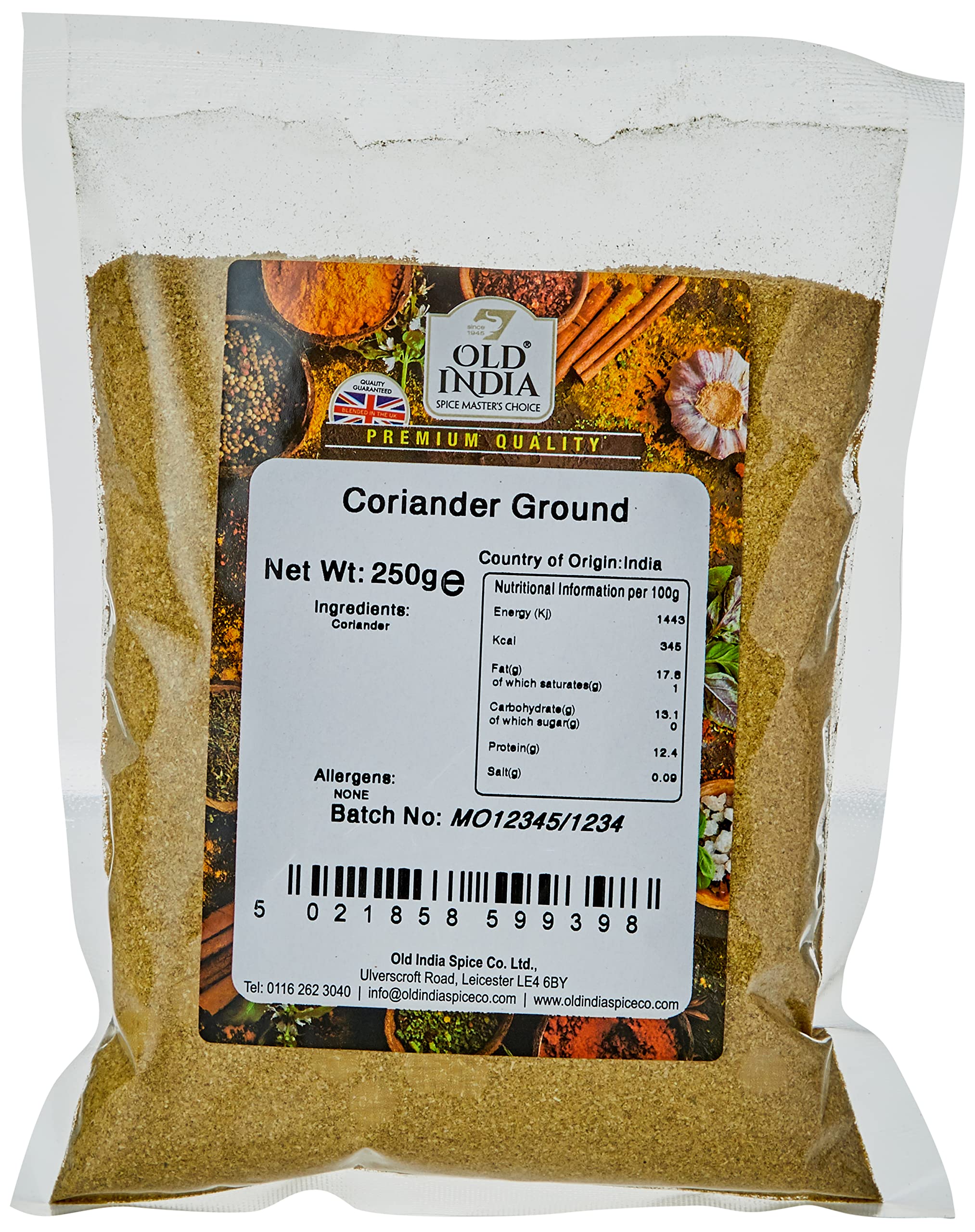 Old India Coriander Ground 250g