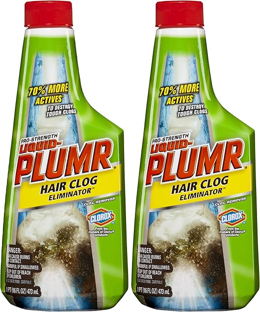 LiquidPlumr ProStrength Clog Remover, Hair Clog