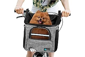 PetAmi Dog Bike Basket: Safe Bike Rides with Your furry Friend