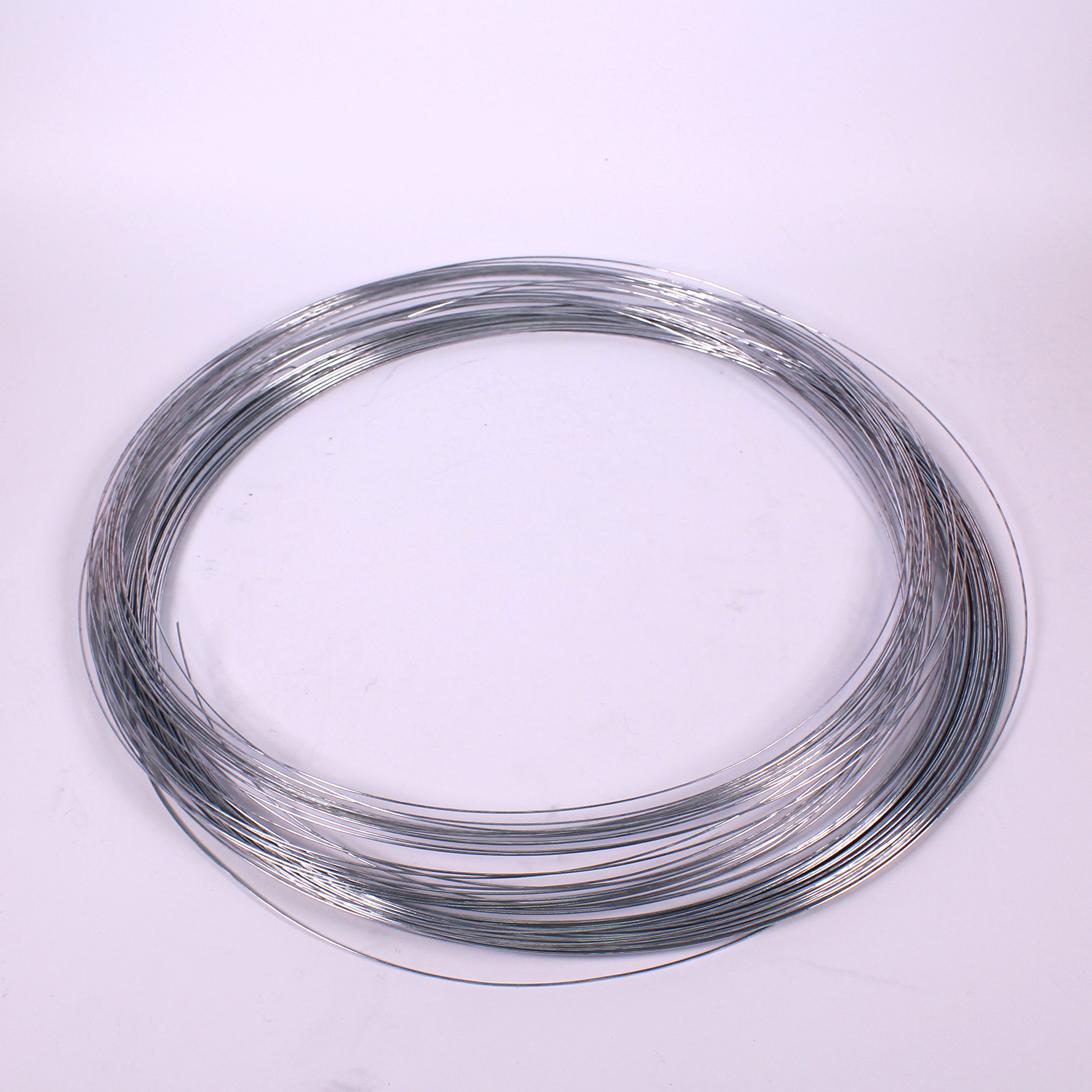 Galvanised Modelling Wire 1mm x 80m Non-Rusting Soft Steel Wire Roll by BCreative ®