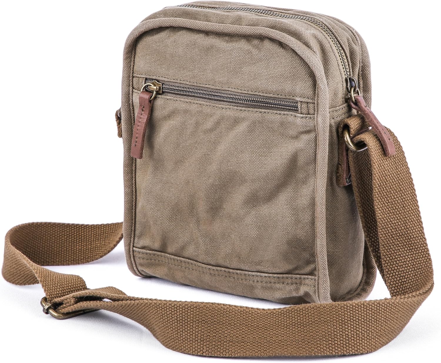 Gootium Small Canvas Cross Body Messenger Bag - Image 3
