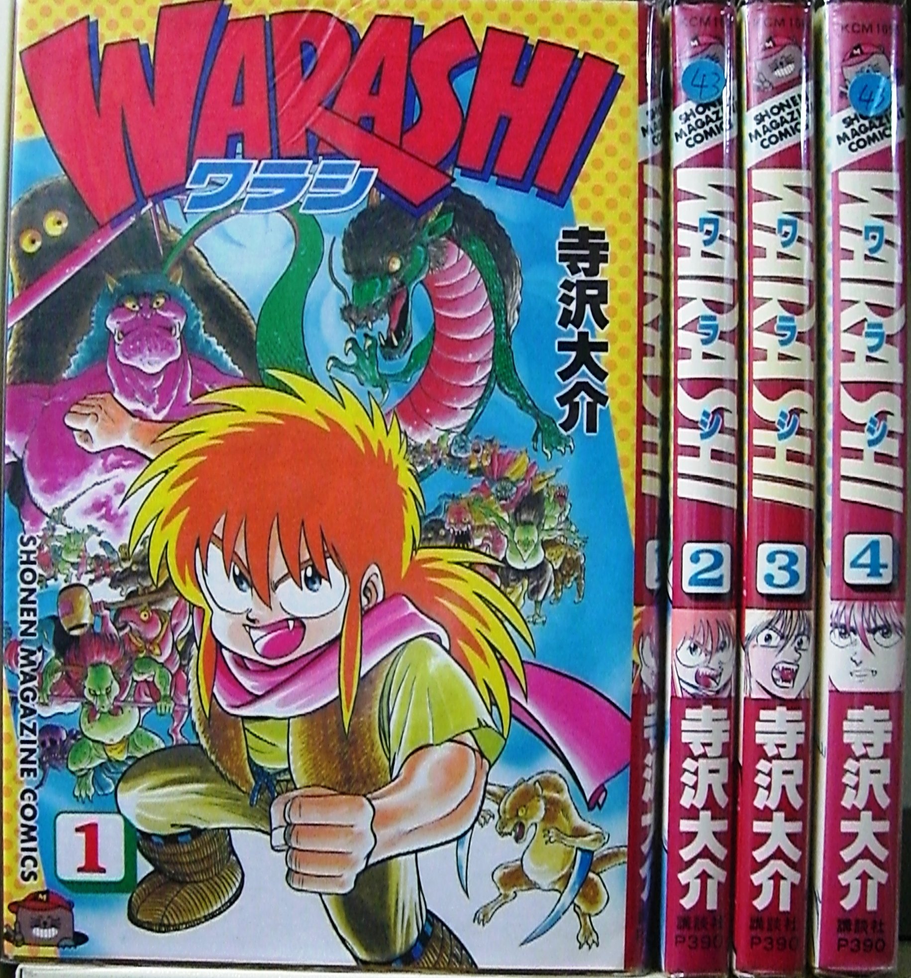 WARASHI 全4巻完結 [マーケットプレイスセット] | 寺沢大介 |本 | 通販