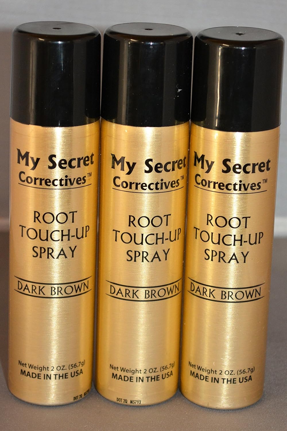 My Secret Correctives Root TouchUp Spray Dark Brown (3