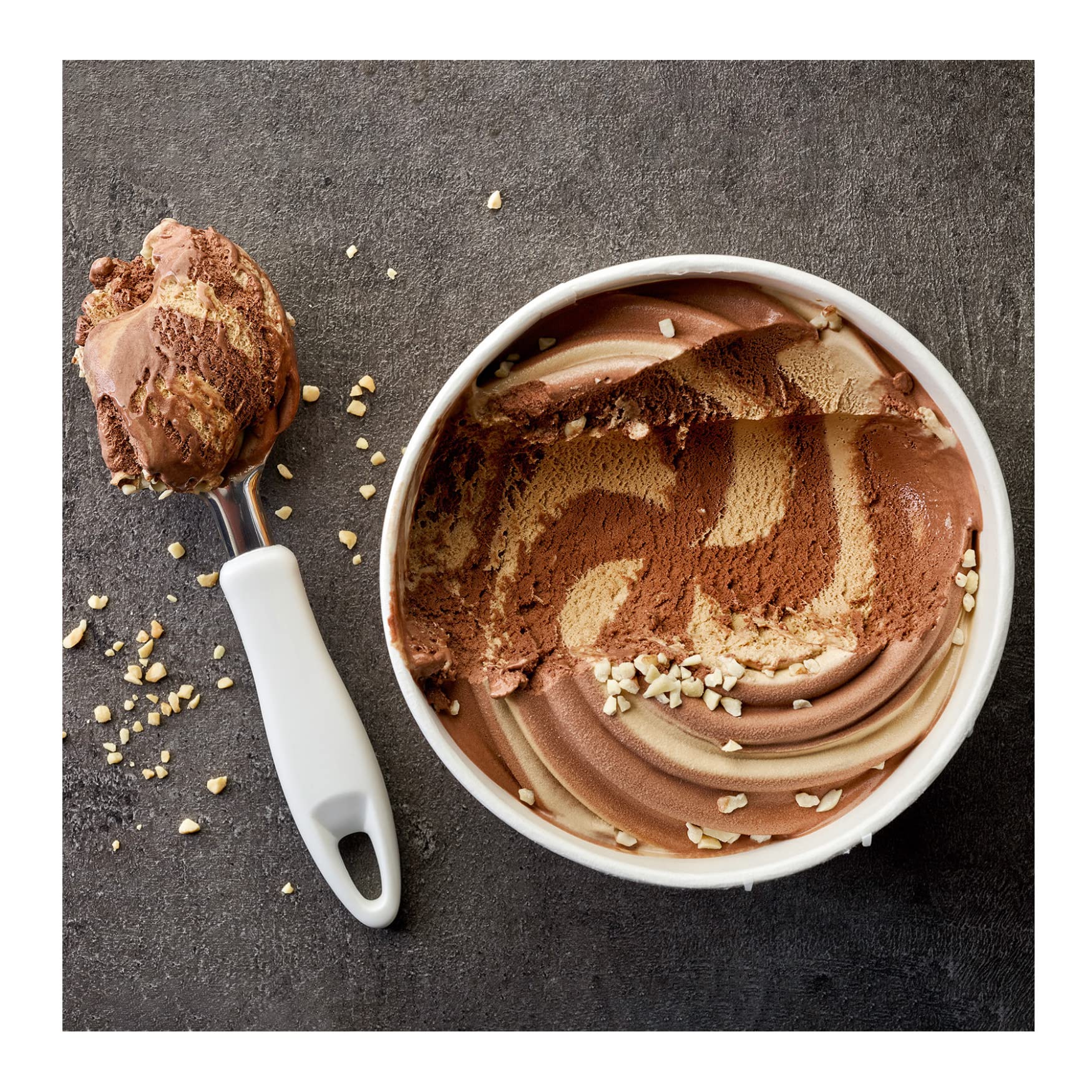 ChefWave Set di 2 contenitori riutilizzabili per gelato in silicone