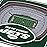 YouTheFan NFL New York Jets 3D StadiumViews Coasters , 4 x 4
