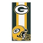 Northwest NFL Green Bay Packers Unisex-Adult Beach Towel, 30 x 60, Zone Read