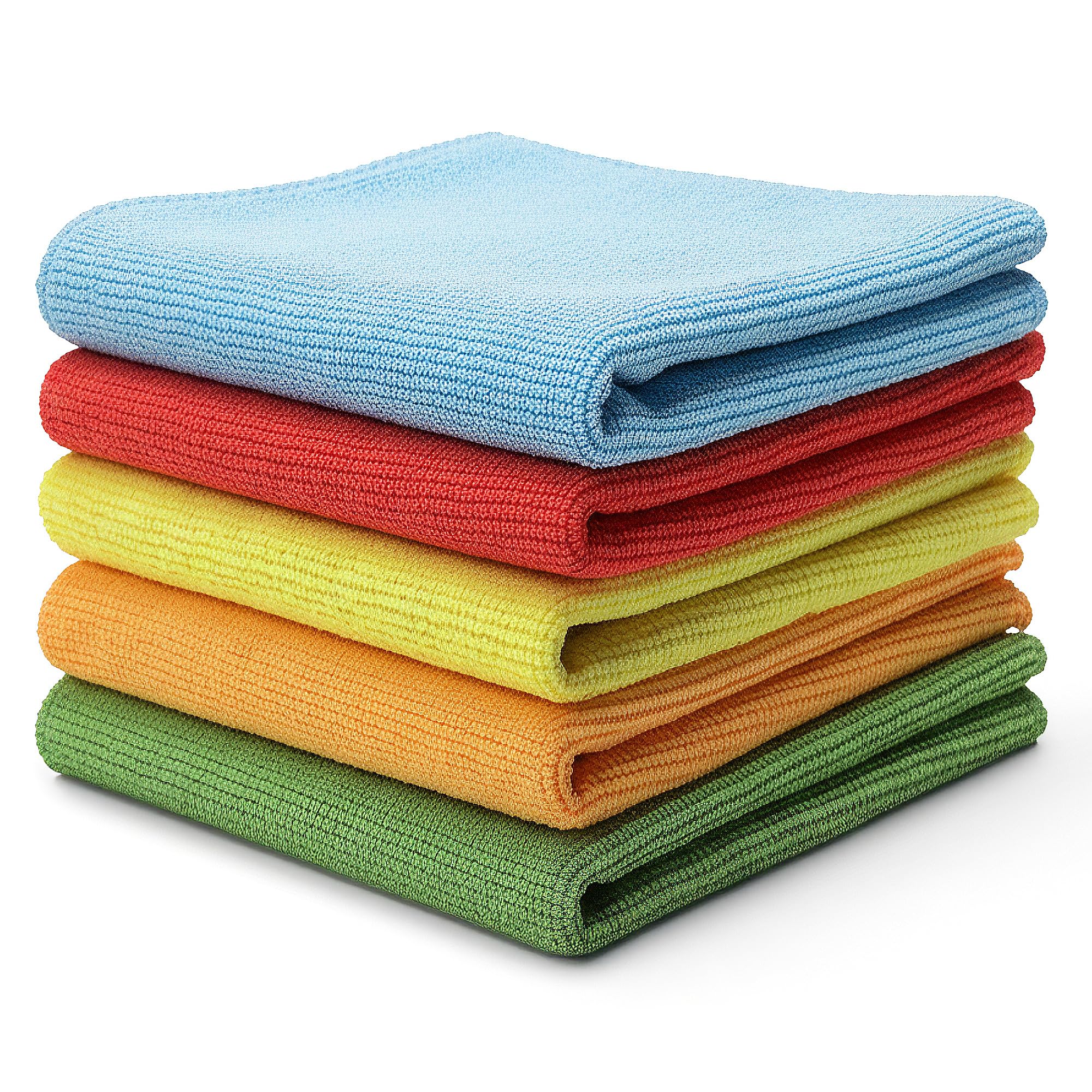 Cutting EDGE 180 GSM Microfiber Car & Bike Cleaning Cloth Set of 5, Lint Free & Streak Free Towels, Soft Absorbent Reusable Cloth for Car Cleaning, Glass, Dashboard & Interior (30x30 cm, Multicolor)-image-25