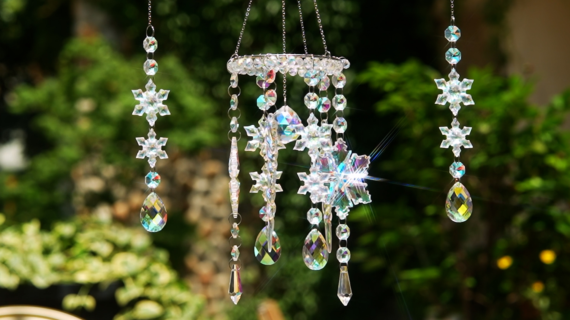 Amazon.com : Suncalla 3 Pcs Winter Snowflake Suncatchers Winter