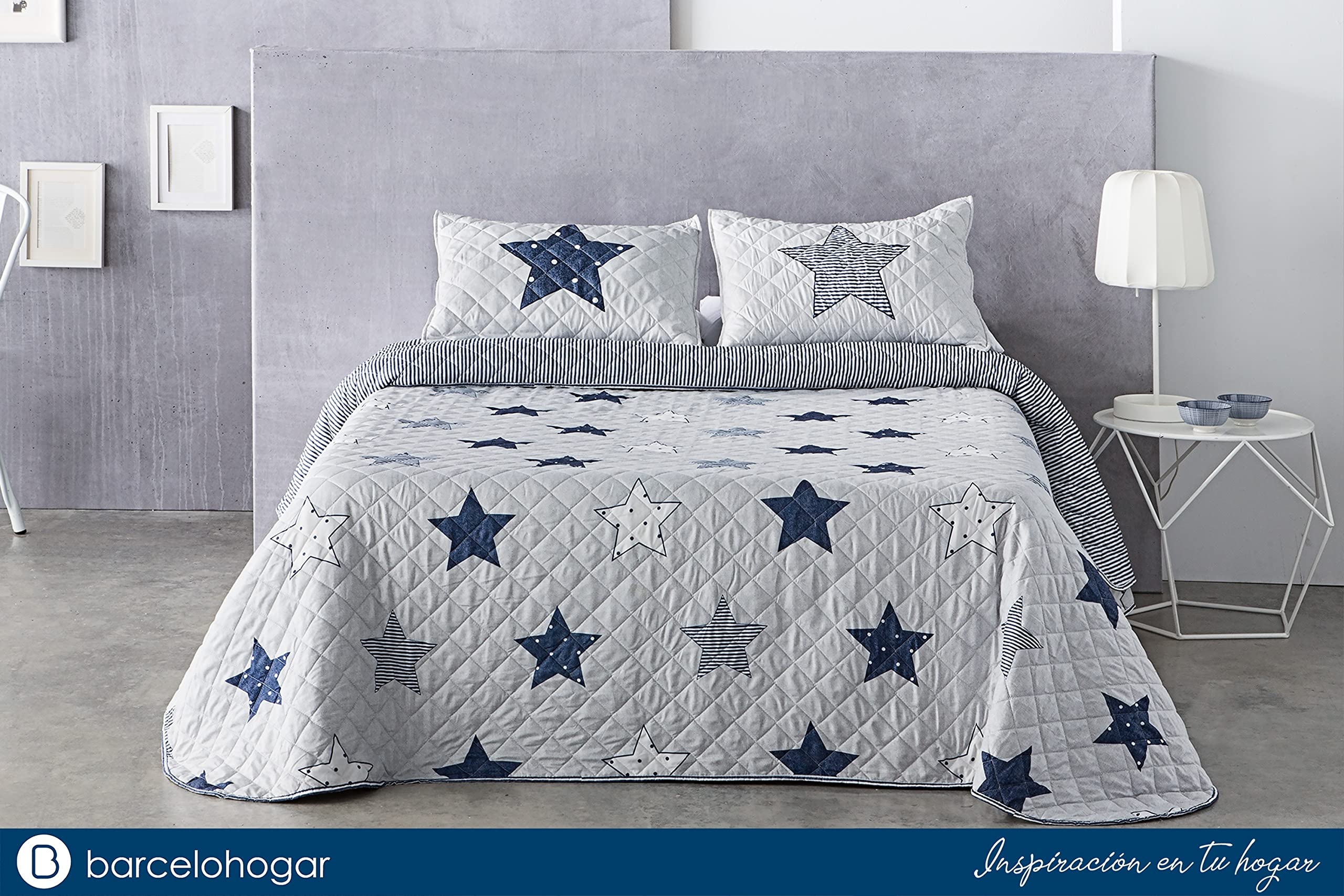 Colcha Bouti Reversible Star - 00 Único, 90 cm