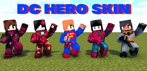 Skin Mod Of DC SuperHero For MCPE
