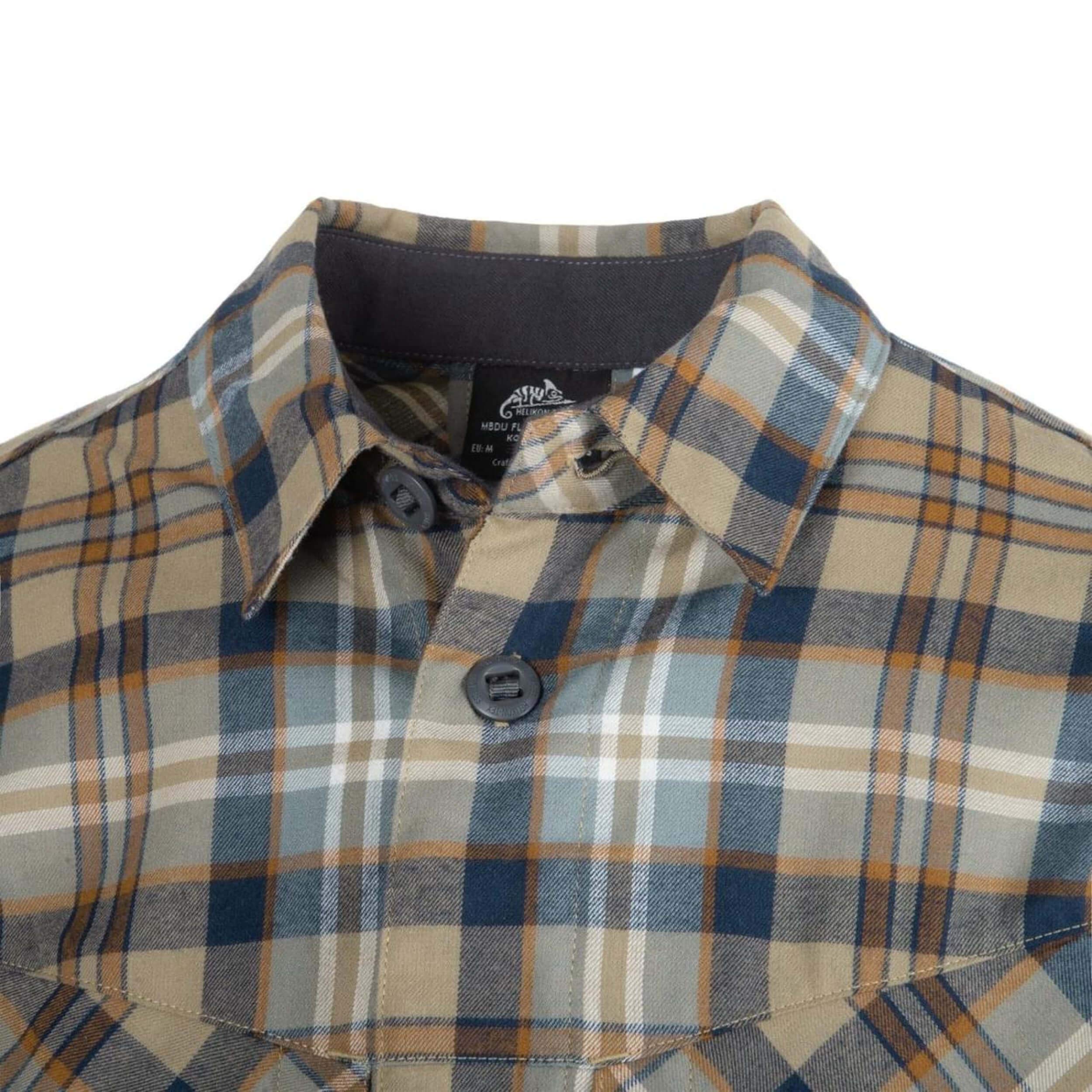 Helikon-Tex Uomo MBDU Flannel Camicia Timber Oliva Plaid