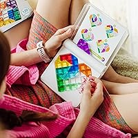 Vista 6 de SmartGames IQ Love Travel Puzzle Game with 120 Challenges for Ages 7 - Adult