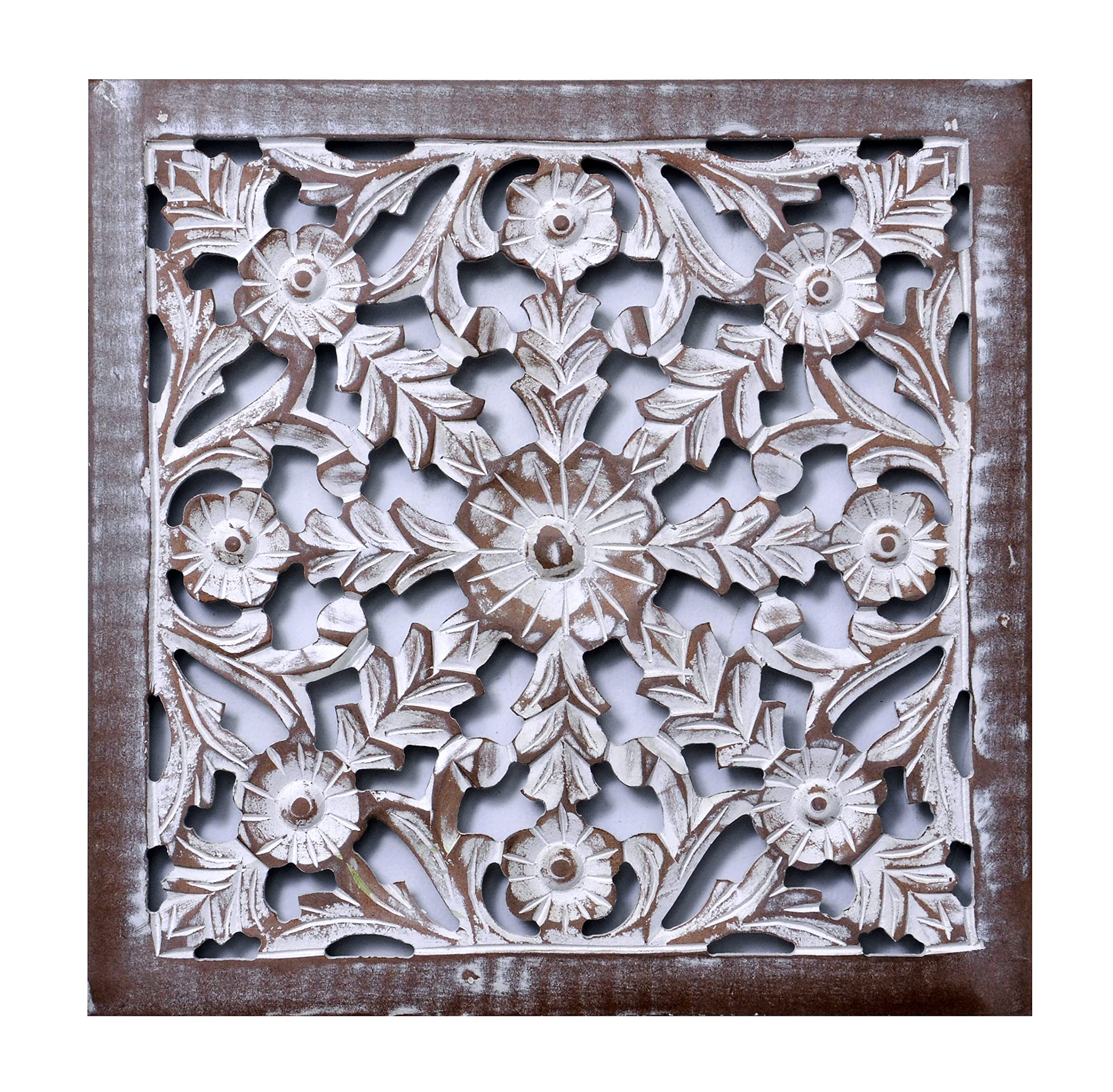 Buy WHF Wall Hanging Panel Wooden Wall Decorative Frame for Living