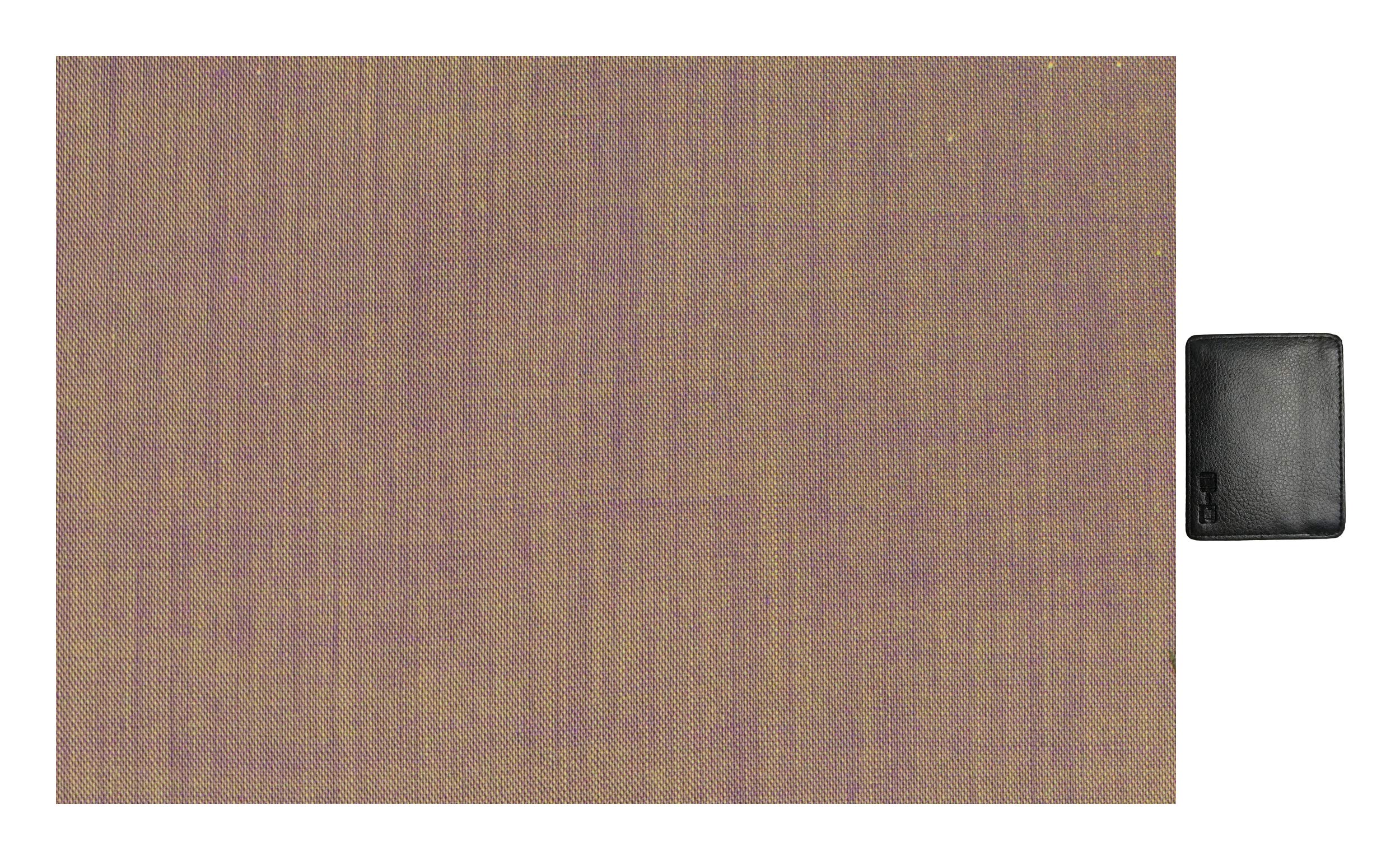 Arvind 0-Degree Men's Cotton Length Full Half Shirt Kurta 2.5 m Unstitched Fabric (Hemp Purple, Free Size)