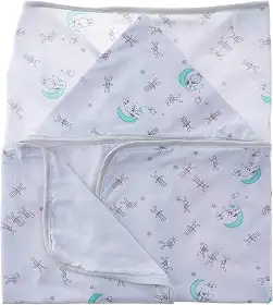 Papi Textil Toalha De Banho Papi Malhas Forrada C/ Capuz Est 94Cm X 70Cm Contem 01 Un