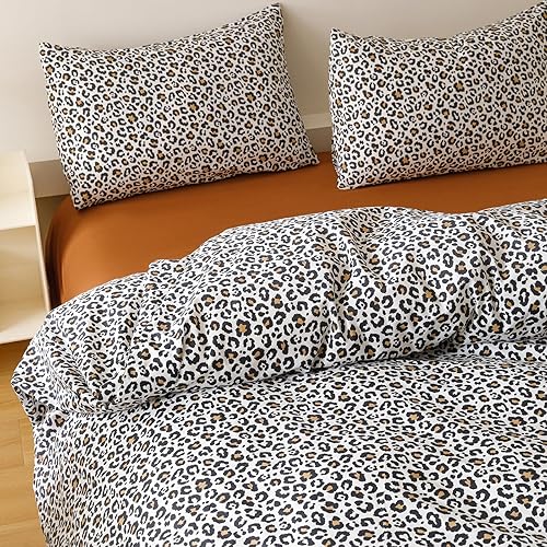 Miniatura 150 de Luxlovery - Juego de edredón azul neblina, tamaño matrimonial, minimalista, azul polvoriento, edredones de algodón suaves y transpirables, azul