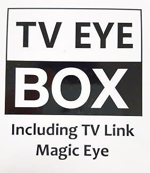 TV Eye Box IO-Link RF Modulator Output For Sky HD Box Plus a Free Black Magic Eye