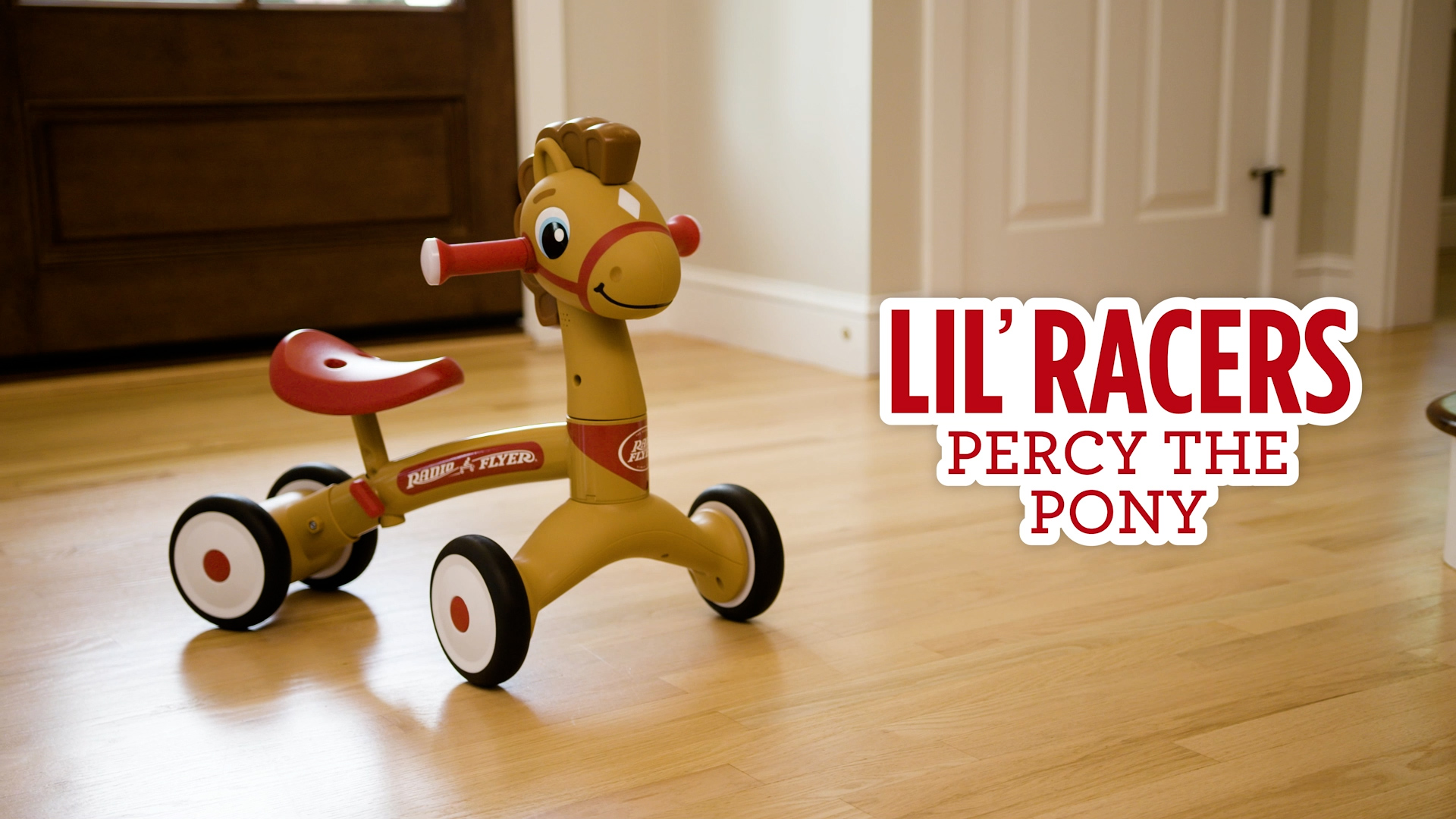 Amazon.com: Radio Flyer Lil' Racers: Percy The Pony Ride on Toy