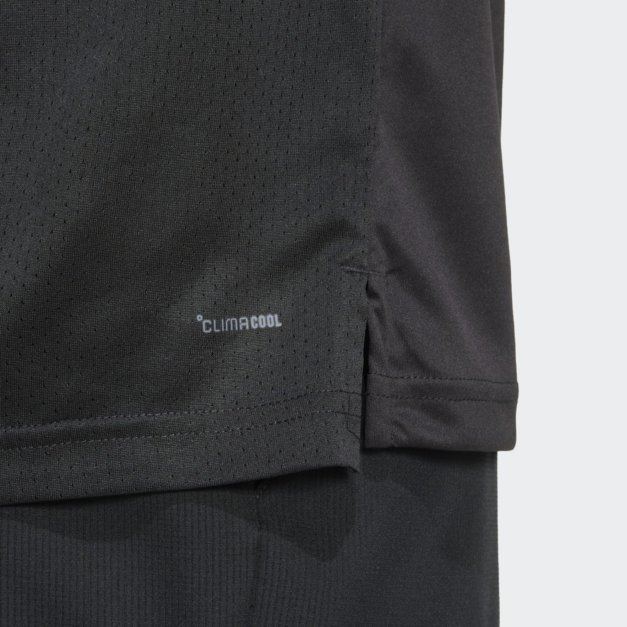 adidas Uomo Club Tennis Climacool Shirt, Black, XXL