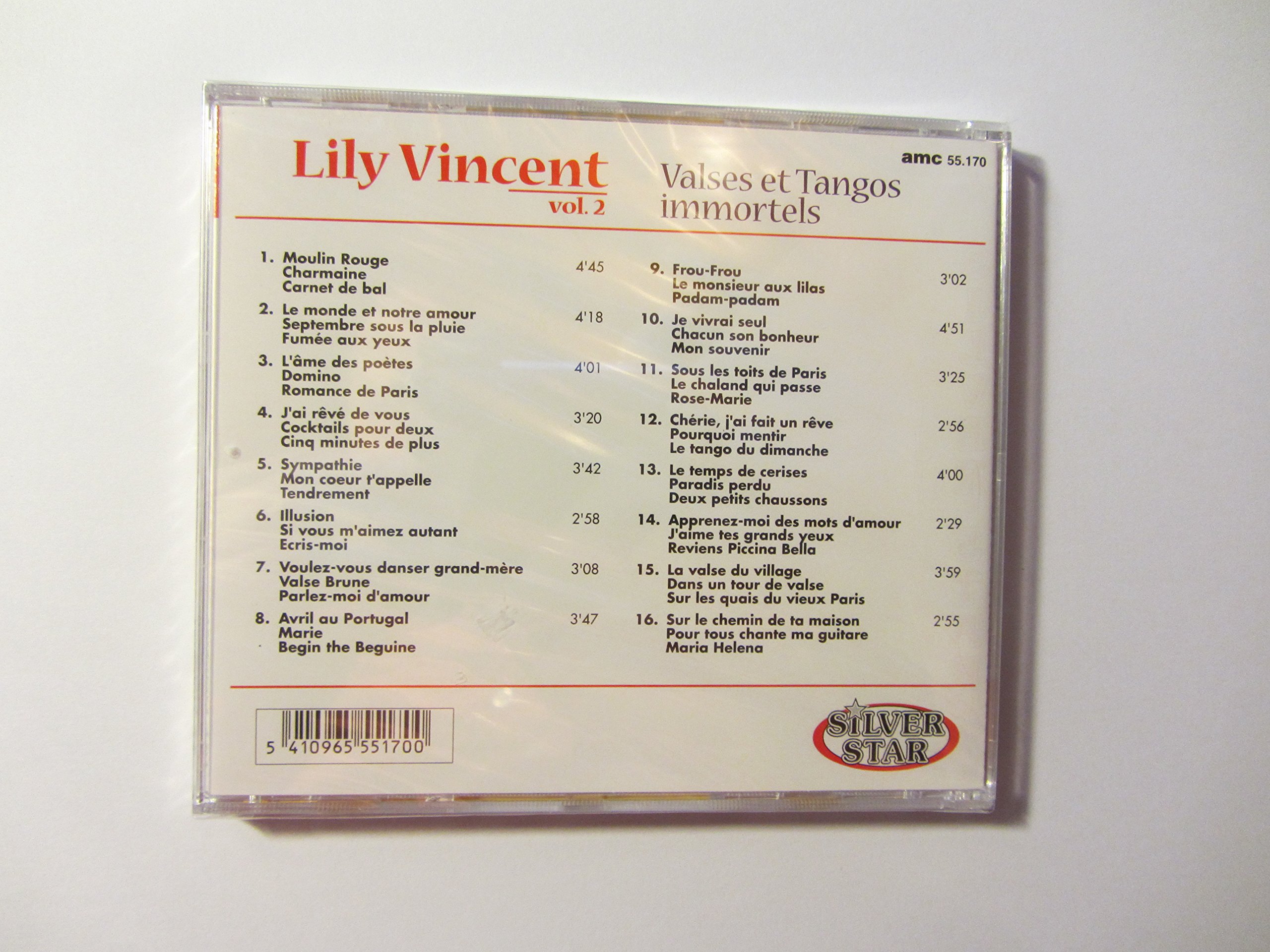 Valses et Tangos Immortels, Volume 2