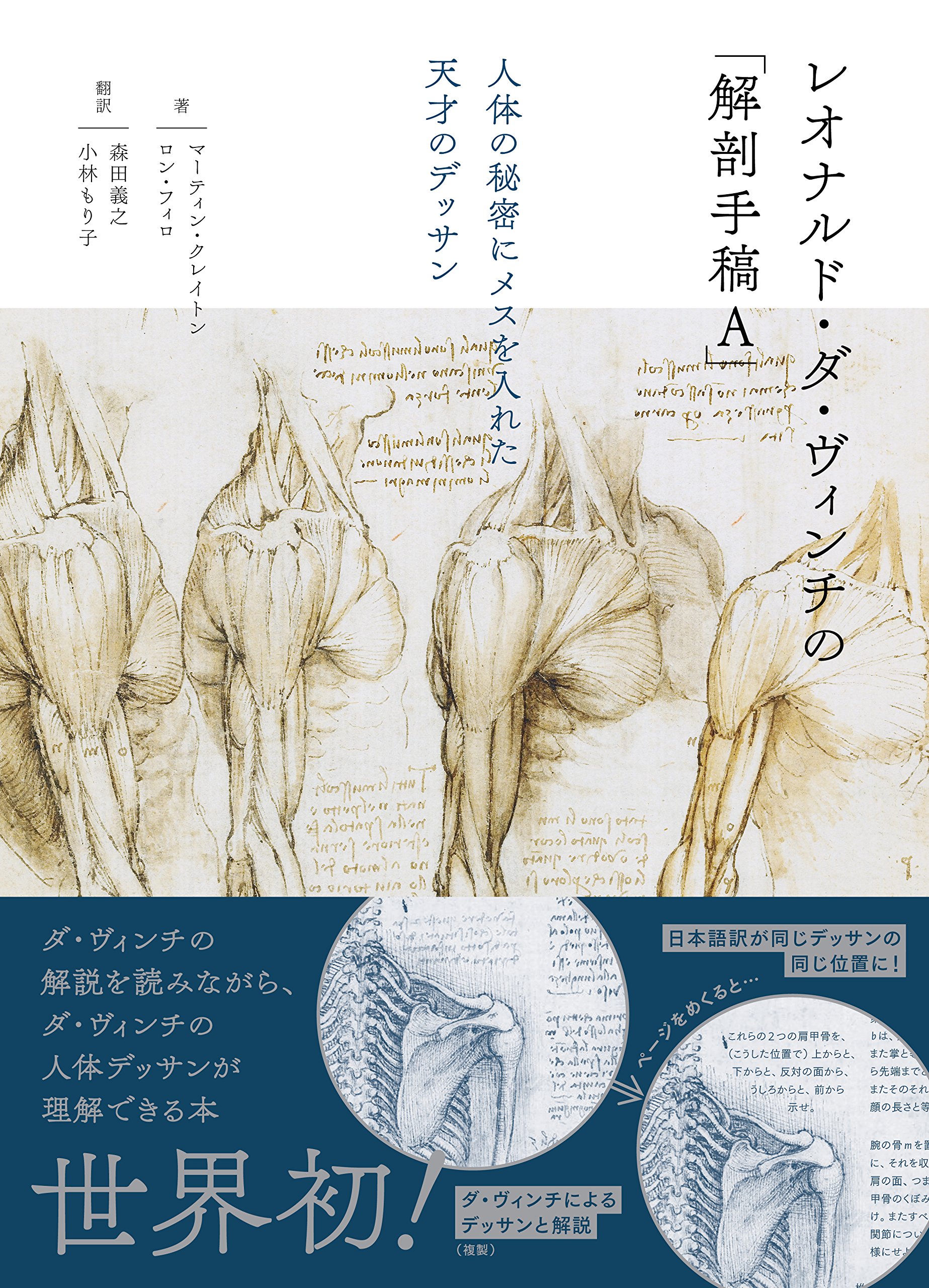 レオナルド・ダ・ヴィンチ 人体解剖図集 3000部限定
