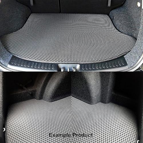 Miniatura 7 de Alfombrilla de maletero de carga personalizada para Mazda CX-3 2015-2023 - Bandeja de forro de maletero fácil de limpiar (gris)