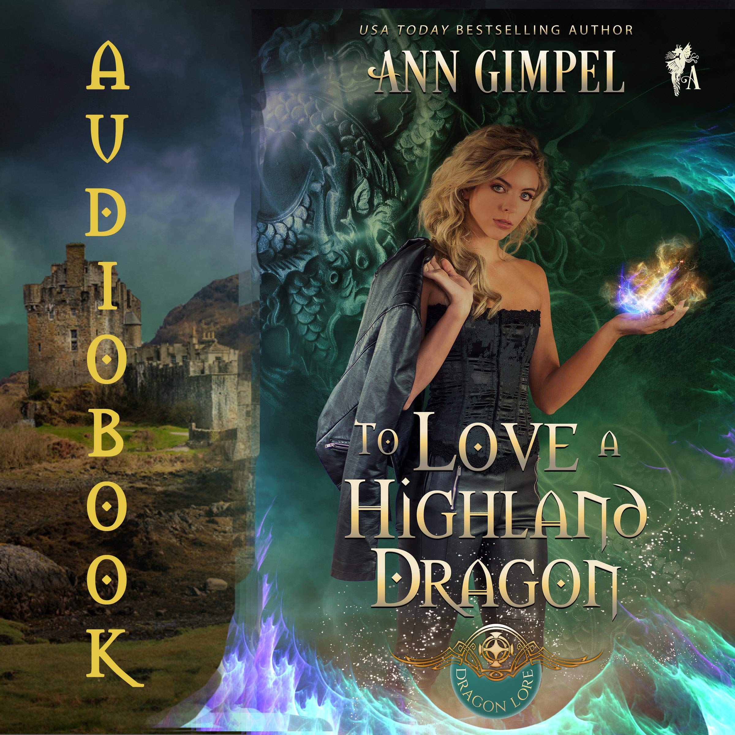 Cover art for To Love a Highland Dragon