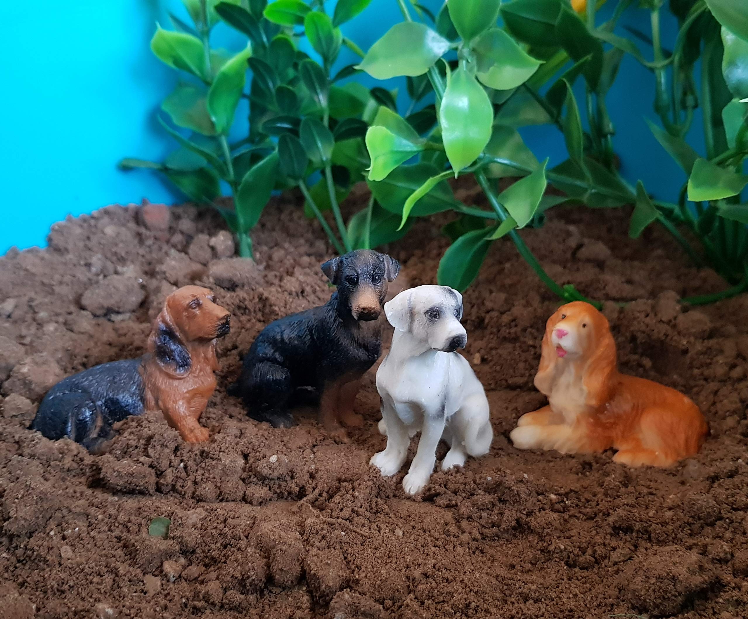 Wonderland Polyresin Miniature Dog, 1.2X0.6X1.6 inch, Set of 4 (B07Y7HSWGC) Amazon Price History, Amazon Price Tracker