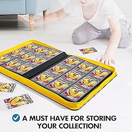 FunGuys Trading Card Binder for Cards, 9 Pocket, 504 Side Loading Sports Card Binder, Card Collection Binder for Yugioh, MTG, TCG, Card Book Holder for Trading Cards