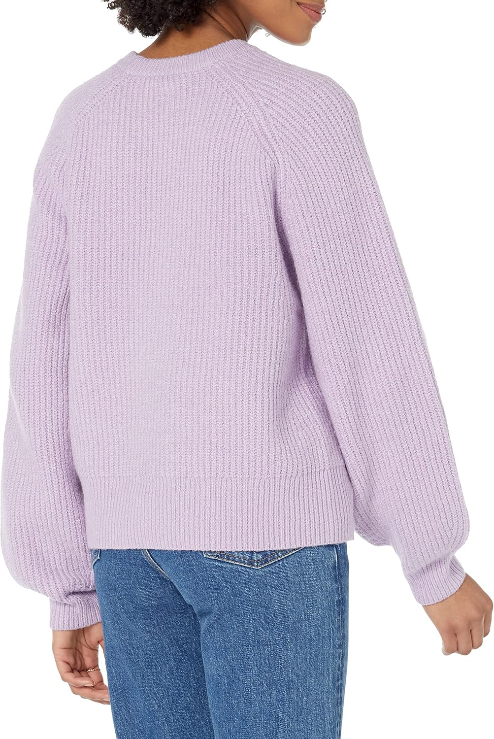 Amazon Essentials Ribbed Long Sleeve Sweaters for Women, Crewneck - Image 2