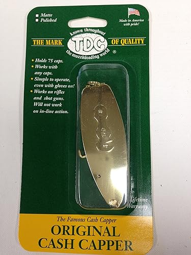 Taponadora de rifle TDC (latón mate)