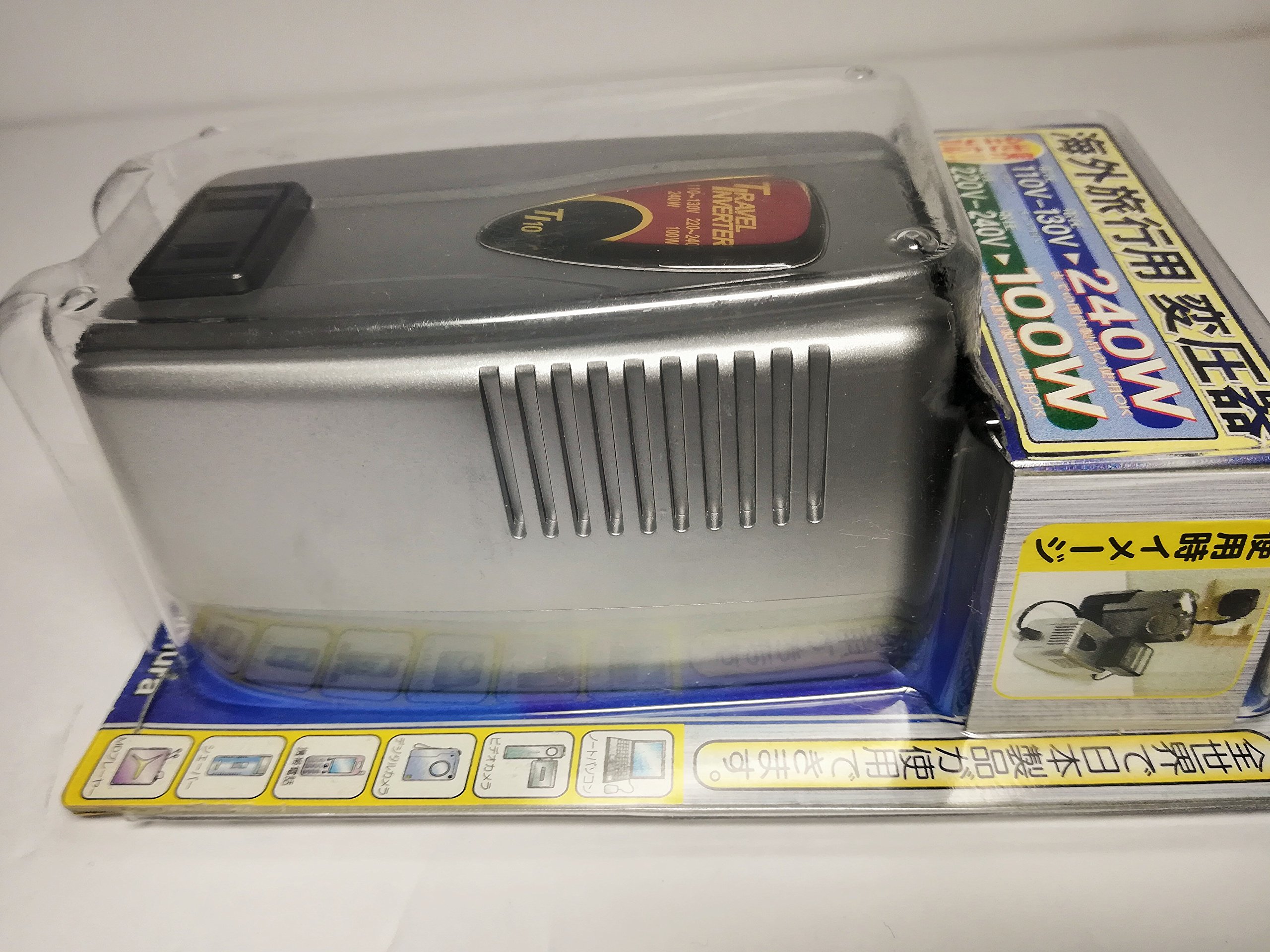 Amazon.co.jp: カシムラ 海外用変圧器 ダウントランス 240W/100W TI 