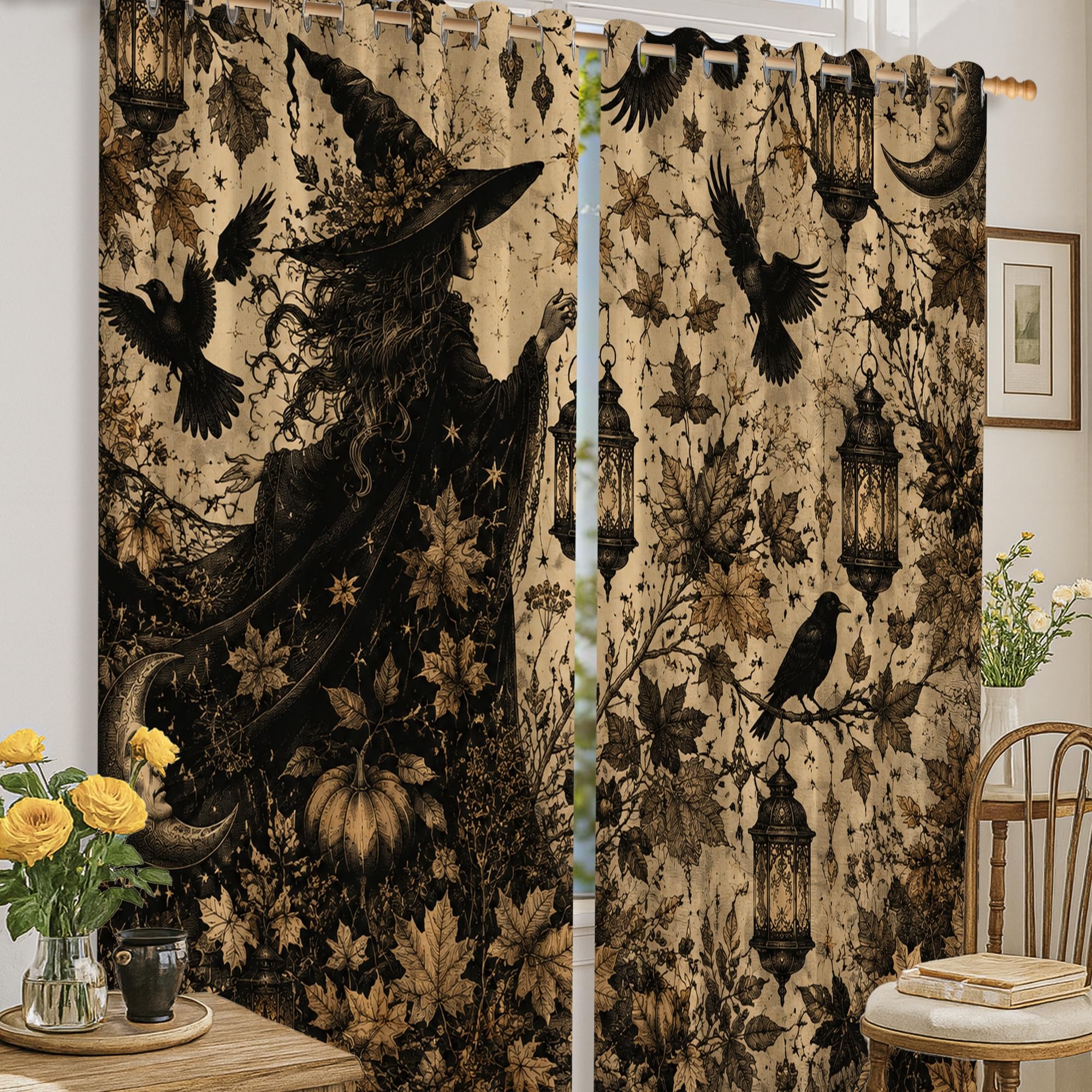 Rideaux occultants haut de gamme noir 132x160 isolation thermique