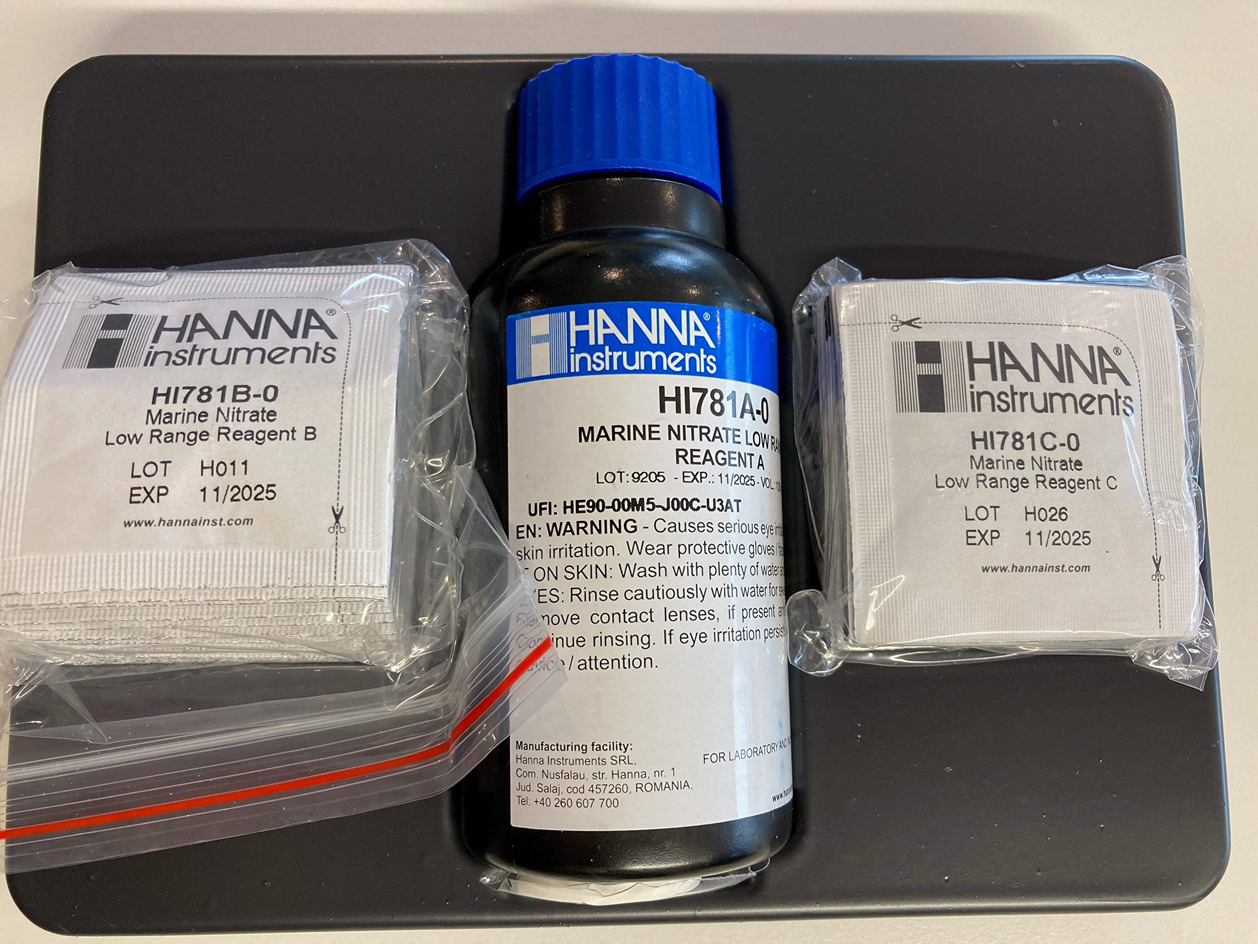 Hanna Instruments HI781-25 Reagenzien für HI781 Checker HC ® für Nitrat im Meerwasser