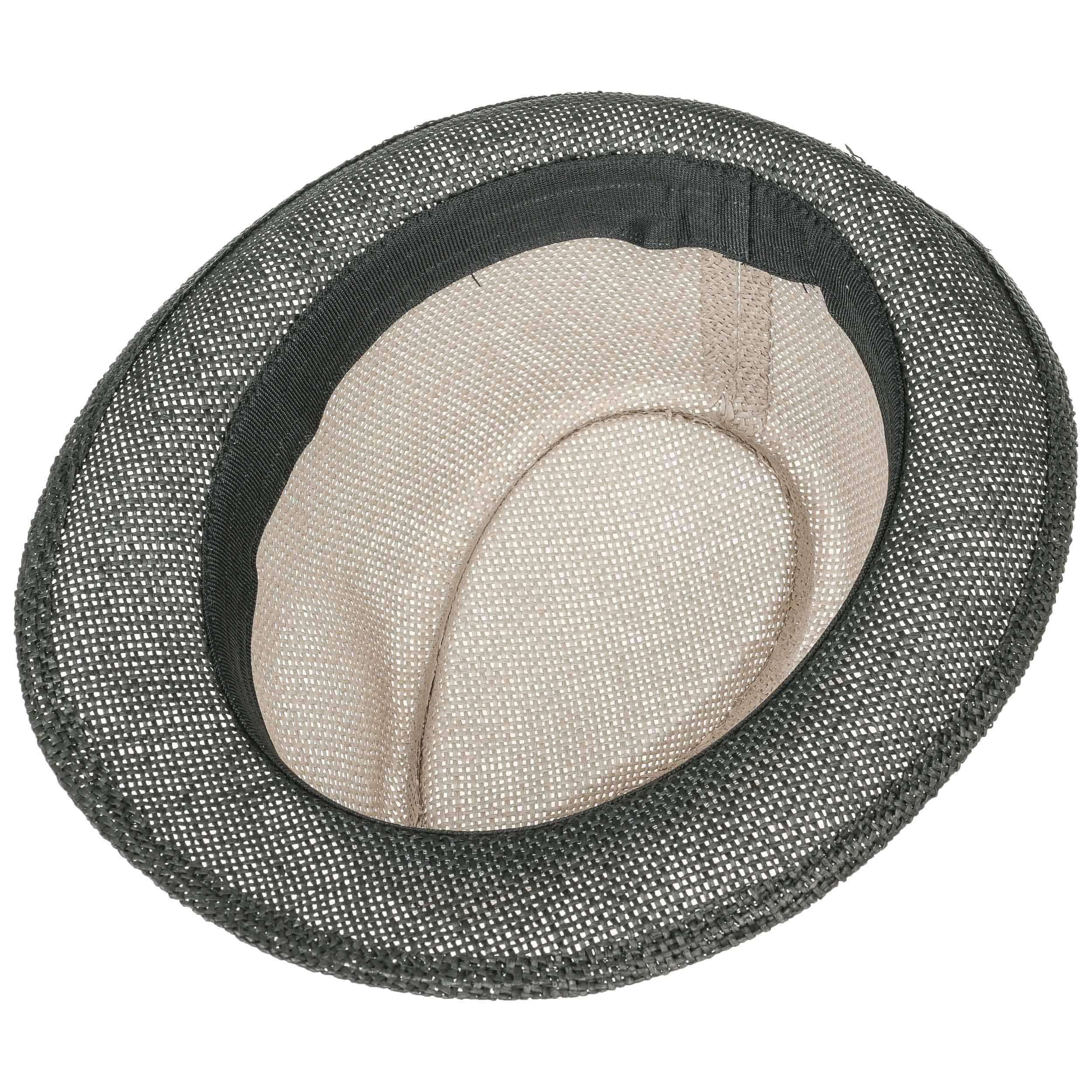 LIPODO Twotone Sombrero Trilby Paja Degradado Unisex Primavera Verano