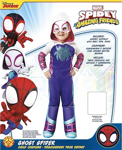 Miniatura 6 de Rubies Disfraz de araña fantasma de Spidery y sus increíbles amigos