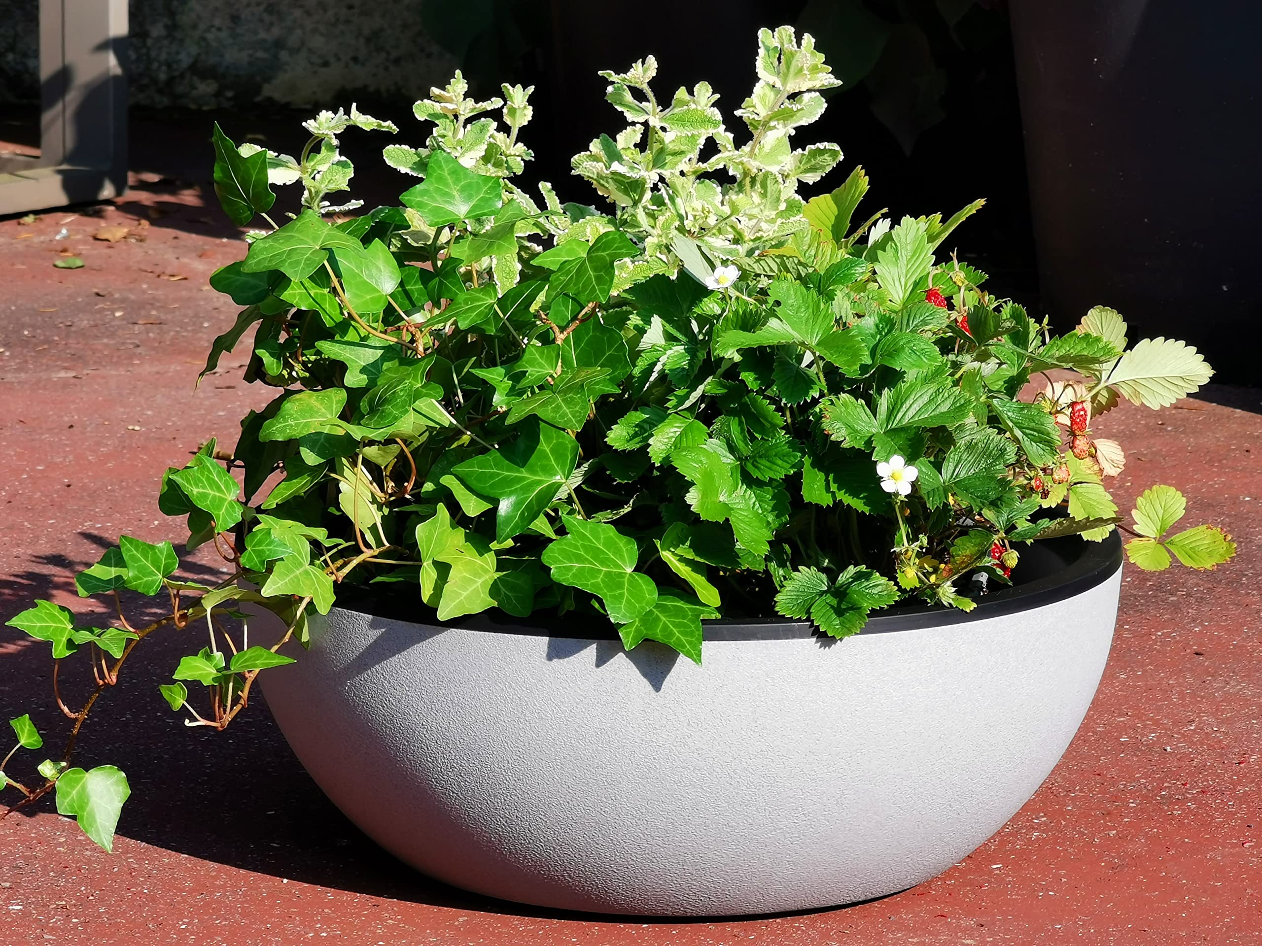 Riviera Granit Coupe, 40cm Diamètre, Stone