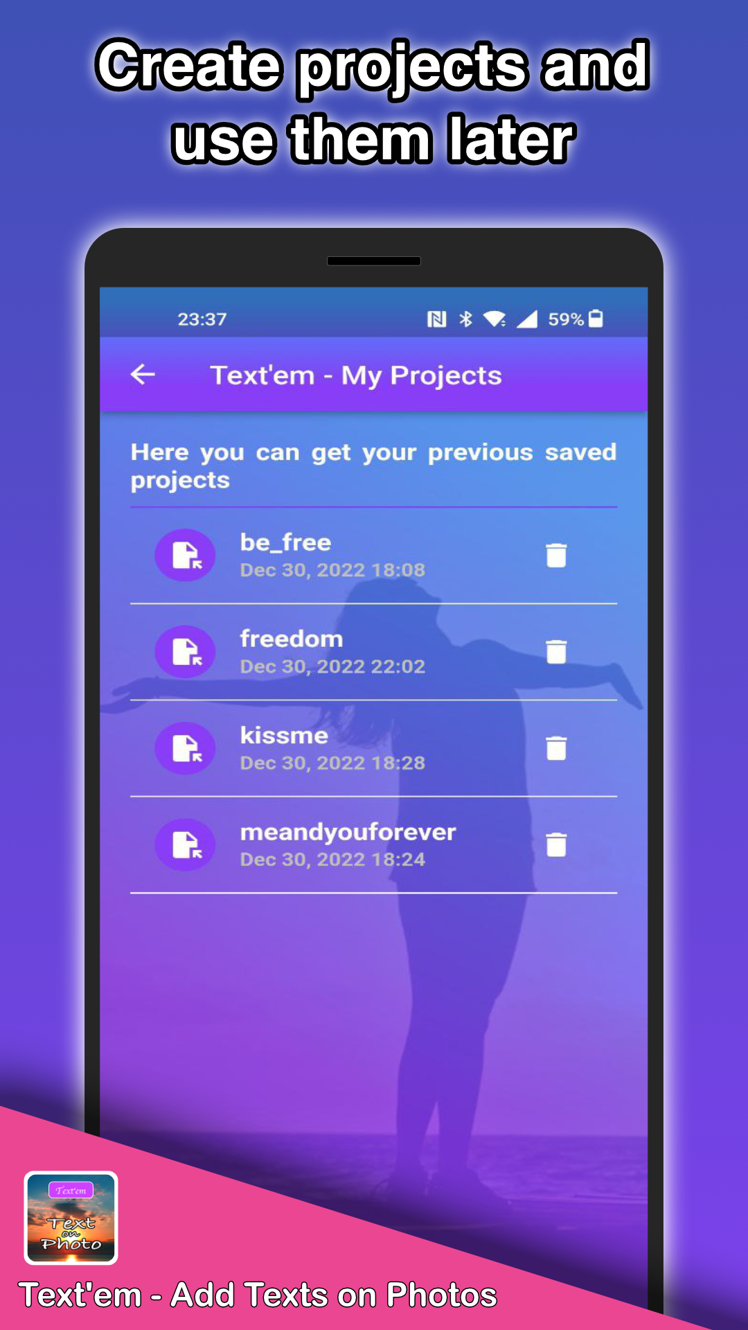 Textem Textem - Add Text to Photo - App on Amazon Appstore
