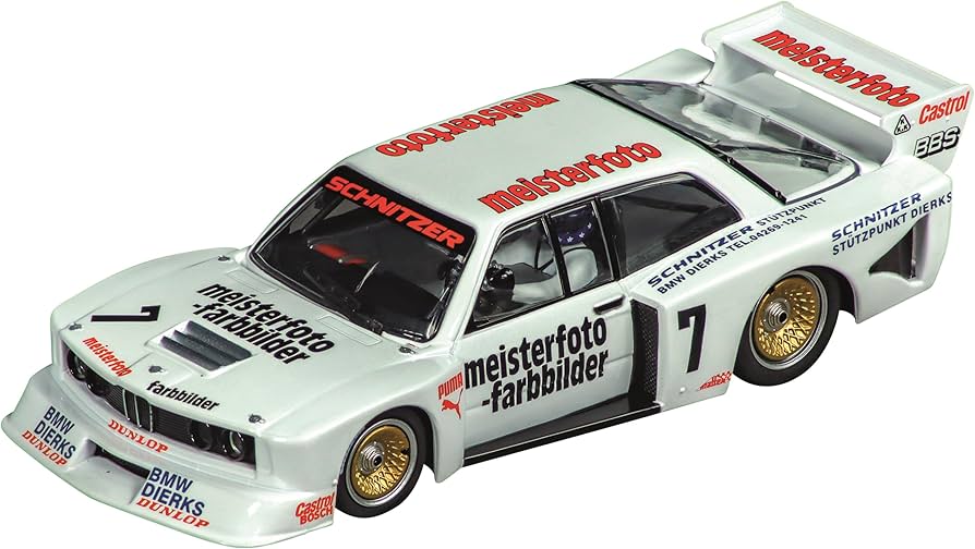 Amazon.com: Carrera 32037 BMW 320 Turbo Flachbau Team Schnitzer No