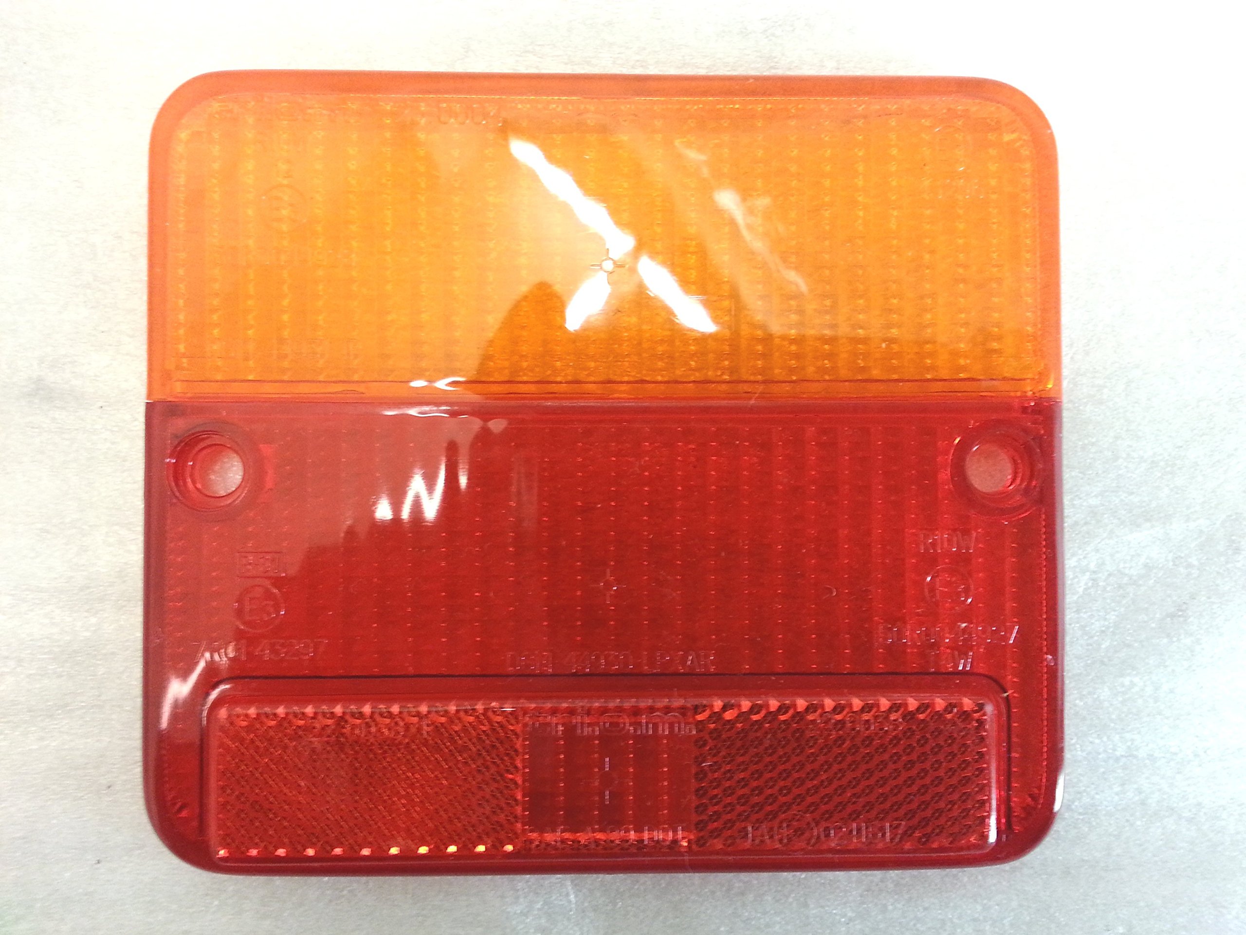 Fanale Posteriore Per Ape 50 Cc DX - Completo Di Lampadine E Cablaggio, Ricambio Originale - Foto 3