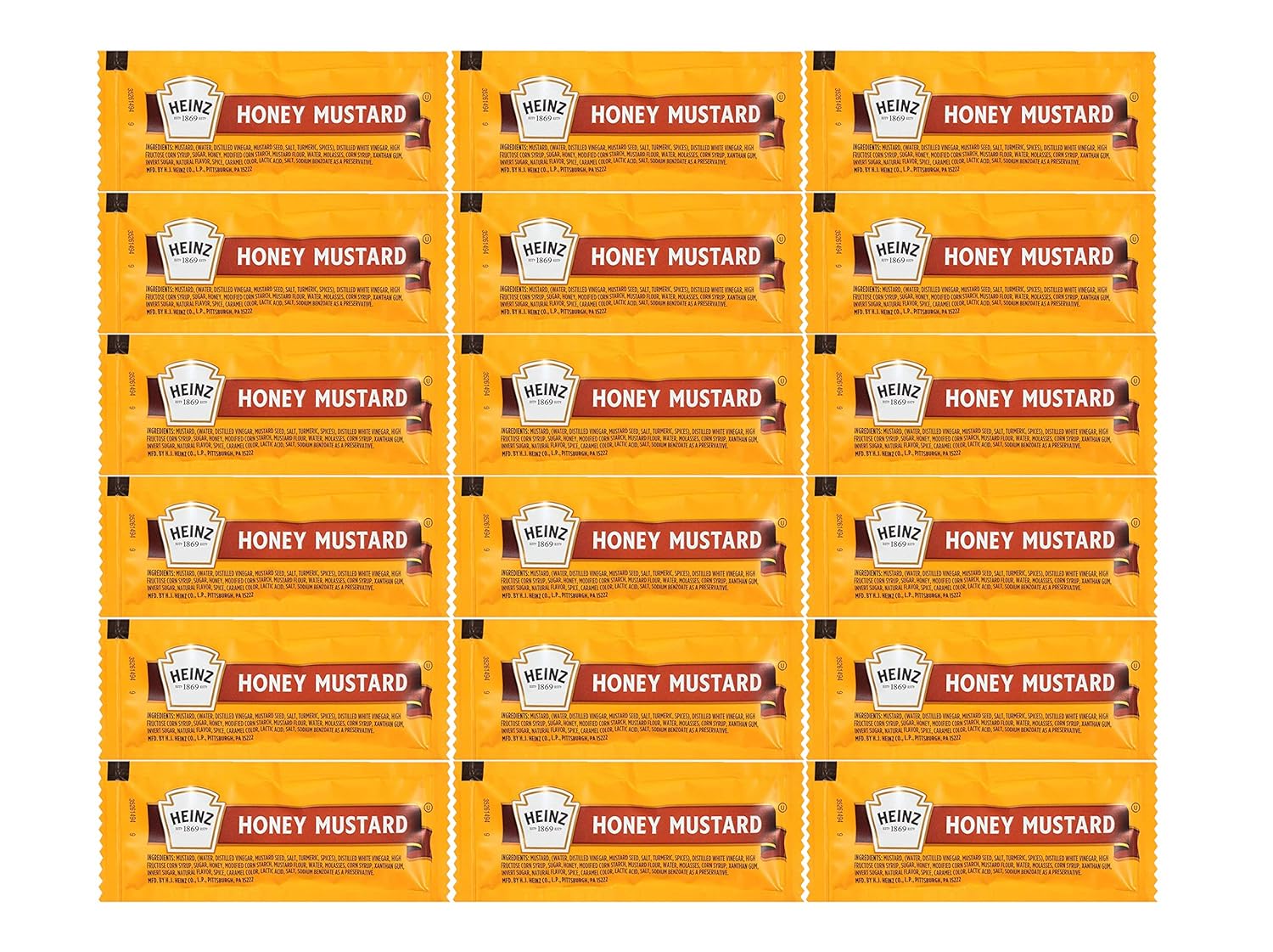 Heinz Honey Mustard Packets, 30 count Amazon.in Grocery & Gourmet Foods