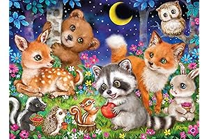 Woodland Friends 100-Piece Jigsaw Puzzle