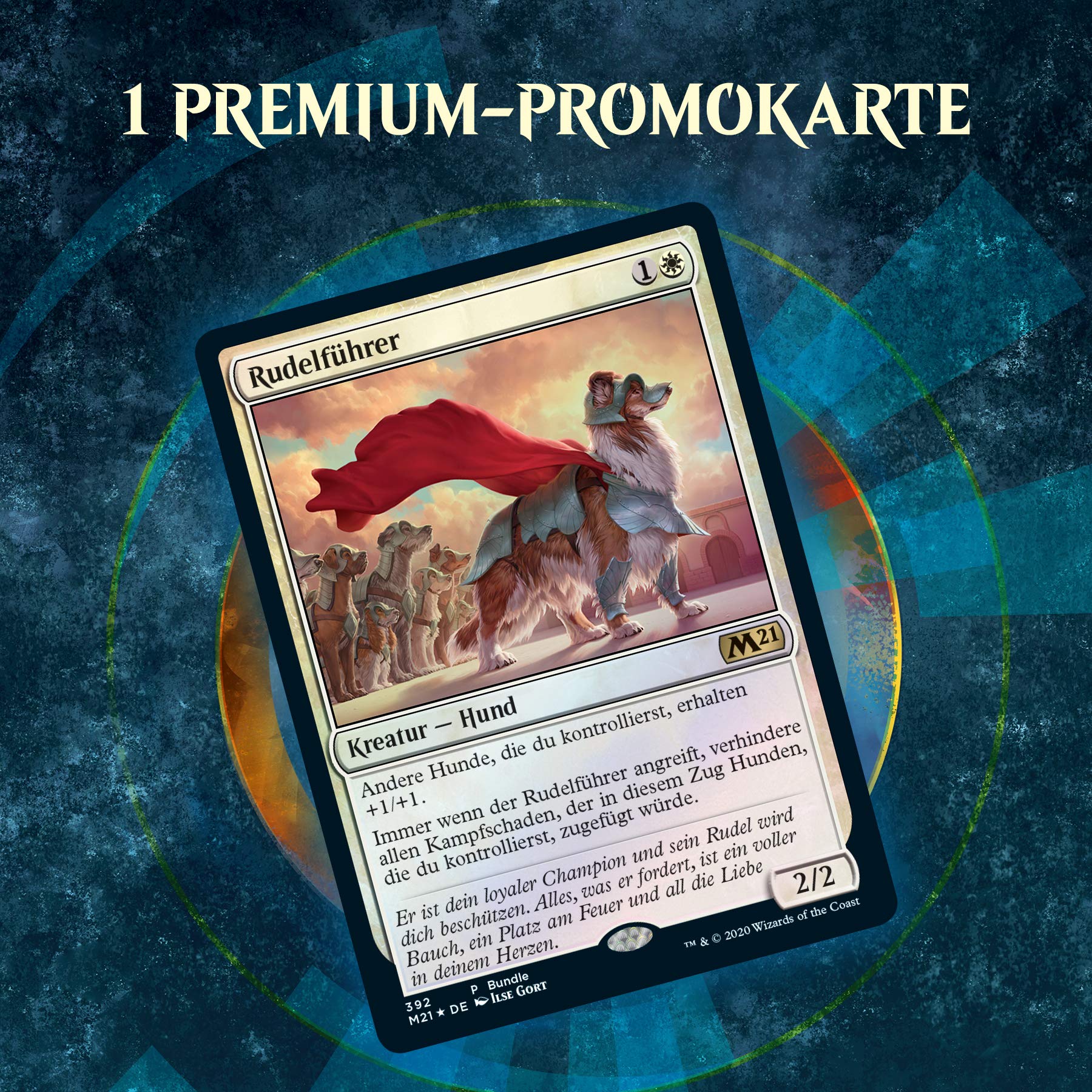 Magic: The Gathering zestaw główny 2021 Bundle 10 opakowań i akcesoriów (wersja niemiecka)